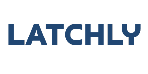 Logo of Latchly in Blue
